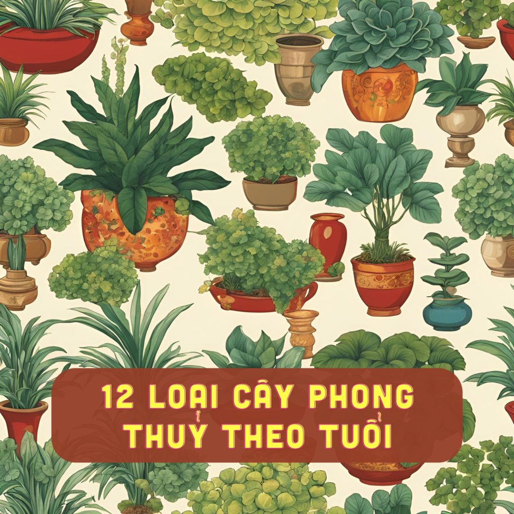 12 loại cây phong thủy theo tuổi mang may mắn