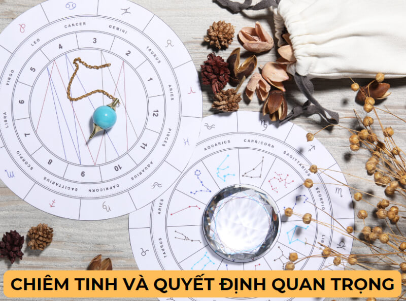 chiêm tinh và quyết định quan trọng