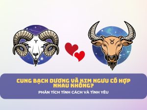 cung bạch dương và kim ngưu có hợp nhau không 1