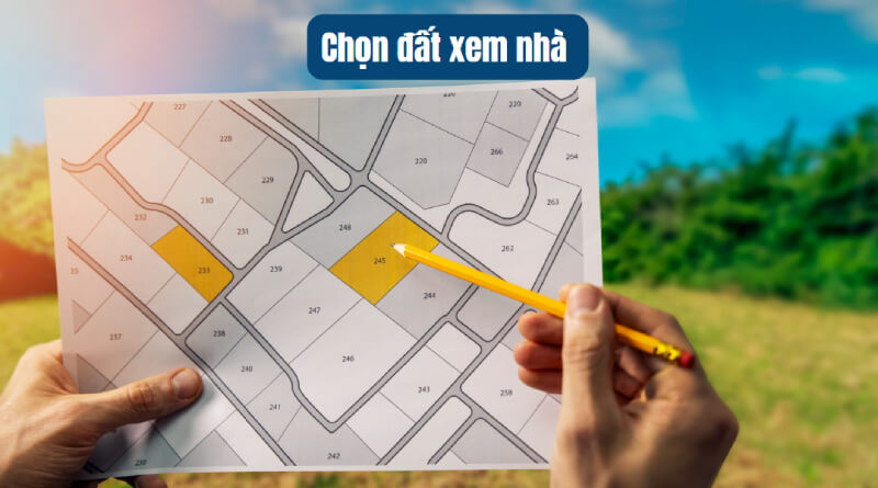 Chọn đất xem nhà