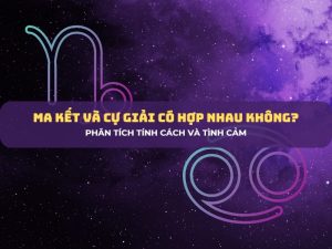 ma kết và cự giải 1