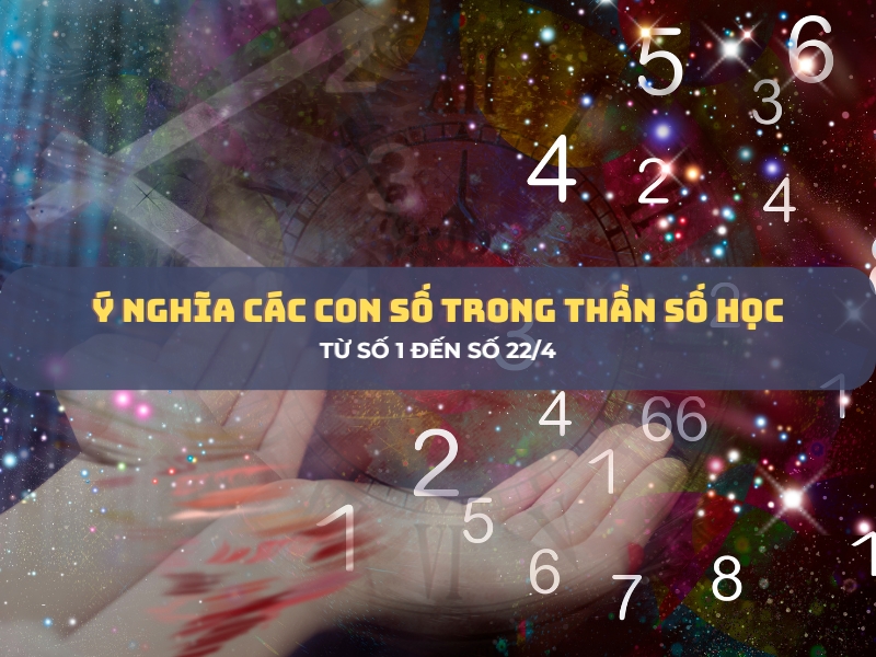 ý nghĩa các con số trong thần số học 1